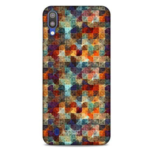 Samsung Galaxy M10 Kılıf Pastel Renkler (4) Koruma Kılıfı Yeşil Kırmızı