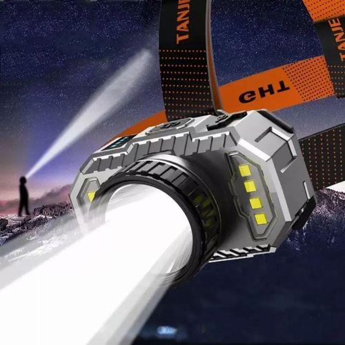Ps-010 800 Lümen Şarj Göstergeli Cob Led Usb'li Şarjlı Kafa Lambası