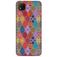 Ethnic Culture (4) Xiaomi Redmi 9C Kılıf Silikon Kapak Desenli