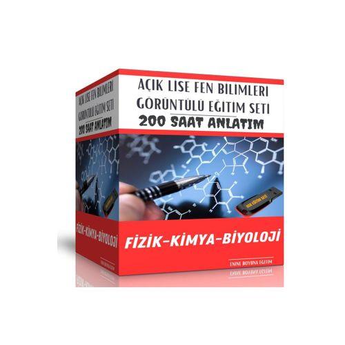 Enine Boyuna Eğitim Açık Lise Fen Bilimleri Tüm Dersler Görüntülü Eğitim Seti