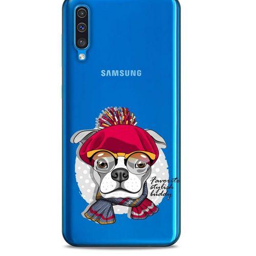 Zoologix (94) Samsung Galaxy A30s Şeffaf Kılıf Silikon Desenli