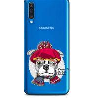 Zoologix (94) Samsung Galaxy A30s Şeffaf Kılıf Silikon Desenli