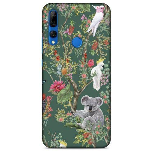 Huawei Y9 Prime 2019 Uyumlu Kılıf Yeşil Delisi (27) Tasarımlı Kılıf Avcı yeşili