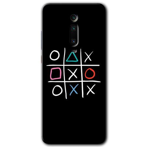 MRCİLETİSİM Xiaomi Mi 9T Kılıf Baskılı Kapak - Sauce + 5D Tam Kaplayan Cam