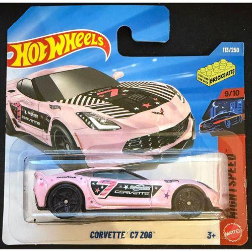 Hot Wheels Tekli Arabalar Corvette C7 Z06 JJJ73 (NightSpeed)