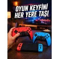 Mini Oyun Konsolu Çift Kablosuz Kontrolcü Hdmı Bağlantılı Oyun Cihazı
