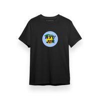 ITZY Ryujin Siyah Kısa kol Erkek Tshirt