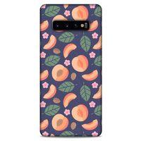 Frutix Kayısı 01 Samsung Galaxy S10 Plus Kılıf Desenli Silikon