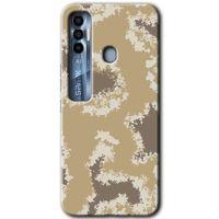 Tecno Spark 7 Pro Kılıf HD Desen Baskılı Arka Kapak - Kamuflaj 33