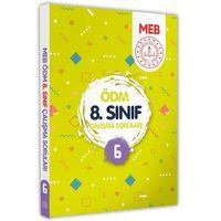 LGS MEB Çalışma Soruları Ölçme Değerlendirme Merkezi ÖDM 8 Sınıf Çalışma Kitabı 6 (Renkli A4 Boyut)