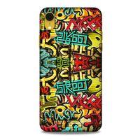 Graffitix (26) Desenli Silikon Kapak Apple iPhone XR Kılıf