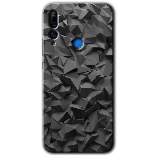 MRCİLETİSİM Huawei Y9 Prime 2019 Kılıf Baskılı Kapak - Dark Broke + 5D Tam Kaplayan Cam