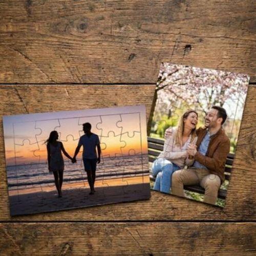 Fotoğraf Baskılı Puzzle A5 Boyutunda 24 Parça