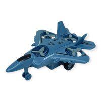 Sürtmeli Döner 4 Pervaneli Uçak - Mavi