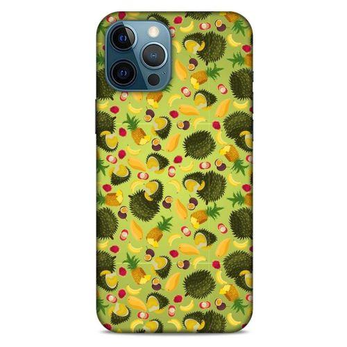 Frutix Rambutan 01 Apple iPhone 12 Pro Max Kılıf Desenli Silikon