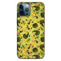 Frutix Rambutan 01 Apple iPhone 12 Pro Max Kılıf Desenli Silikon