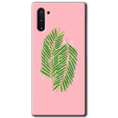 Samsung Galaxy Note 10 HD Baskılı Kılıf + 9D Tam Ekran Koruyucu - Summer Vibes