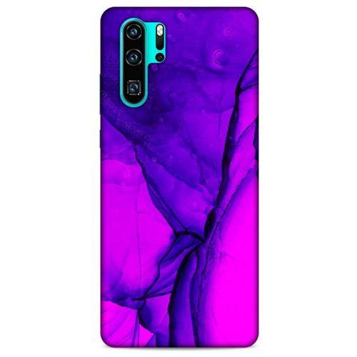 Huawei P30 Pro Uyumlu Kılıf Pembe Delisi (13) Silikon Kap Suluboya