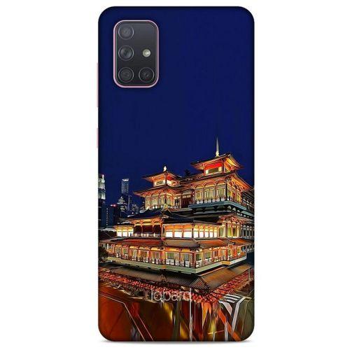 Samsung Galaxy A71 Kılıf Dünya Mimarisi (48) Bumper Kılıf Chinatown