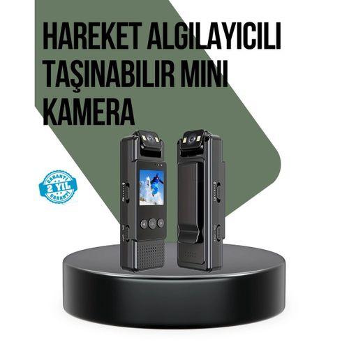 Gece Görüşlü Döngüsel Kayıt Destekli Mini Kamera