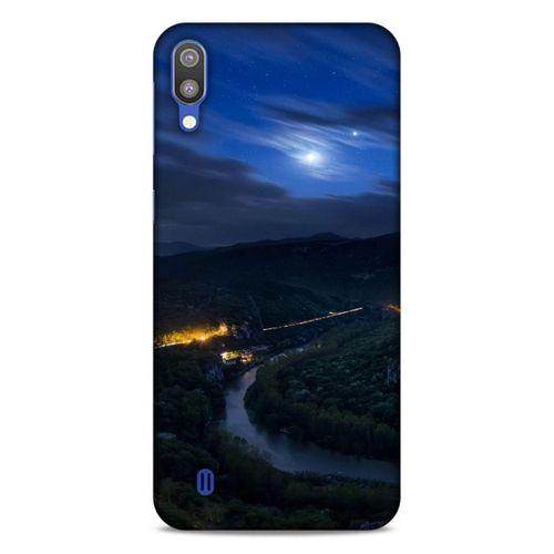 Lopard Samsung Galaxy M10 Uyumlu Kılıf Gece'S (50) Shockproof Kılıf Şehir Işıkları