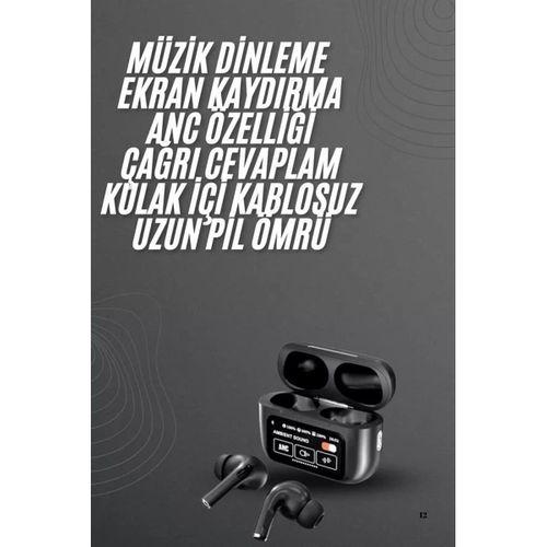 Yeni Nesil Pro Ekranlı Bluetooth Kulaklık 5.0 Bluetooth