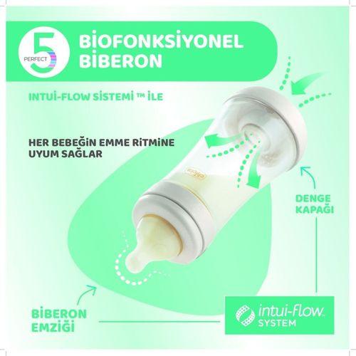 Chicco Chicco Perfect 5 Antikolik Biberon PP 300 ml Girl