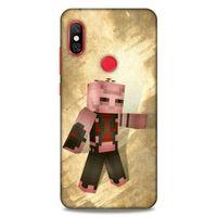 Lopard Xiaomi Redmi Note 6 Pro Uyumlu Kılıf PiXel (40) Fit Silikon Kılıf Saint Row