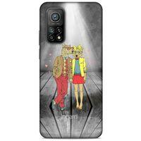 Xiaomi Mi 10T Pro 5G Kılıf FunnyMaX (35) Fit Design Kılıf Gri