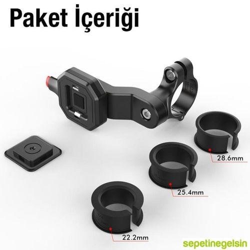 Sepetinegelsin 146A 360 Derece Dönen Bisiklet Gidonu Telefon Tutucu Stand