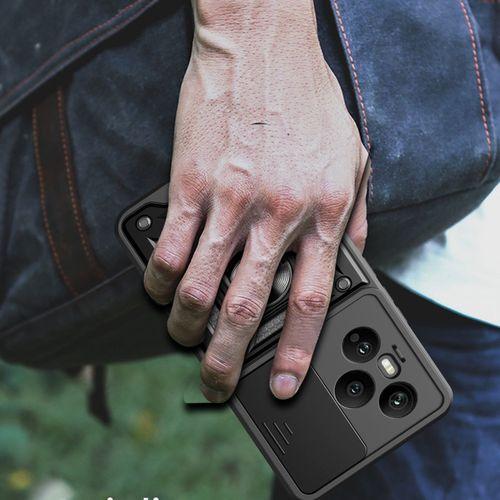 Honor 400 Pro Kılıf Magnetik Standlı Kamera Korumalı Zore Sürgülü Vega Kapak