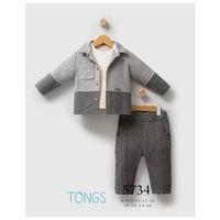 Tongs Baby Customary 3'lü Takım 5734 Gri