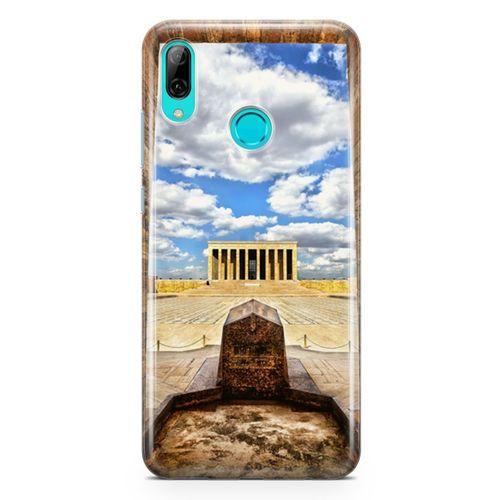 Huawei P Smart 2019 Kılıf Anıtkabir Perspektif Arka Kapak Koruma Desenli Full Koruyucu