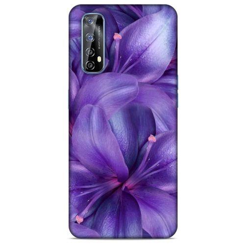 Huawei P Smart 2021 Uyumlu Kılıf Mor Delisi (35) Fit Design Kılıf Tomurcuk