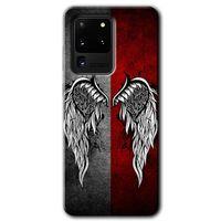 Potkal Hediye Fabrikası Samsung Galaxy S20 Ultra Kılıf HD Desen Baskılı Arka Kapak - Lucifer