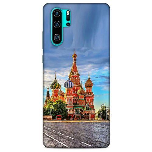 Huawei P30 Pro Kılıf Dünya Mimarisi (22) Tam Koruma Kılıfı Aziz Vasil Rusya