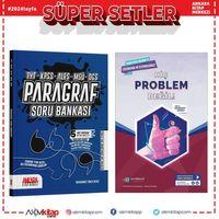 Antrenman Yayınları Hiç Problem Değil ve Ankara Kitap Merkezi Paragraf Soru Bankası Seti 2 Kitap