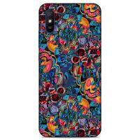 Lopard Xiaomi Redmi 9A Uyumlu Kılıf Soyut Sanat (28) Desenli Arka Kapak