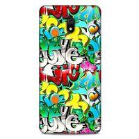 Graffitix (13) Desenli Silikon Kapak Xiaomi Redmi 8A Kılıf