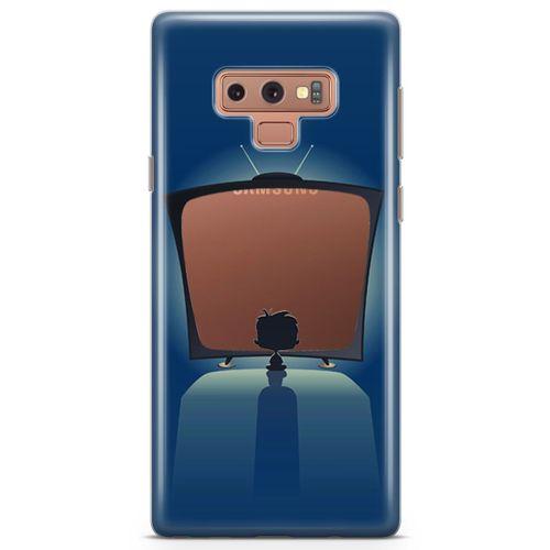 Samsung Galaxy Note 9 Kılıf Led Tv Retro Arka Kapak Koruma Desenli Full Koruyucu