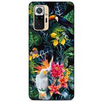 Xiaomi Redmi Note 10 Pro Uyumlu Kılıf Yeşil Delisi (31) TPU Kılıf Kuşkonmaz yeşili