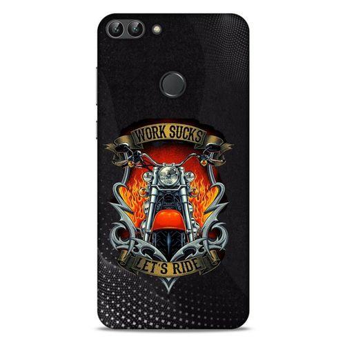 Huawei Psmart Uyumlu Kılıf Motorsiklet (8) Baskılı Kılıf Harley Davidson