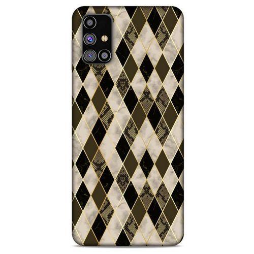 Mermer Desenli (2) Tema Kabı Bej Samsung Galaxy M31s Kılıf