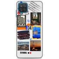 Lopard Samsung Galaxy A12 Uyumlu Kılıf Şehirli ※ (34) İstanbul Slim Armor Kılıf