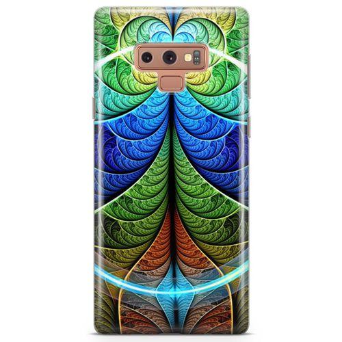 Samsung Galaxy Note 9 Kılıf Fraktal Rofle Arka Kapak Koruma Desenli Full Koruyucu