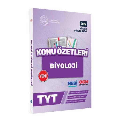 2027 YKS-TYT MEBİ-OGM Biyoloji Pratik Konu Özet Kitabı RENKLİ A4 Boyut Görsel Destekli BASKI ÜCRETİ