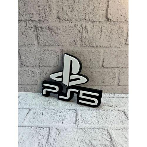 Ps5 Logo Dekoratif Duvar Süsü Oyun Odası Ve Salon Uyumu