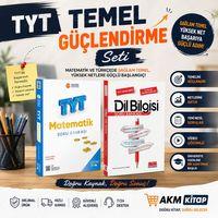 Üç Dört Beş TYT Matematik ve AKM Dil Bilgisi Soru Bankası Seti 2 Kitap