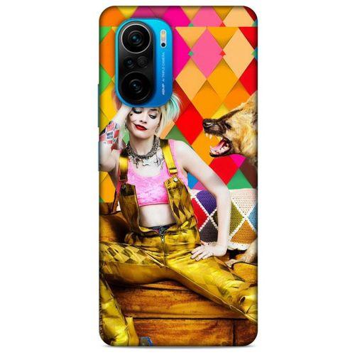 Xiaomi Poco F3 Uyumlu Kılıf Harley Quinn (34) Slim Armor Kılıf Lavanta galibarda