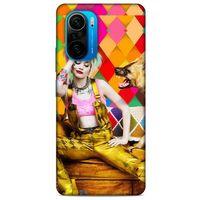 Xiaomi Poco F3 Uyumlu Kılıf Harley Quinn (34) Slim Armor Kılıf Lavanta galibarda
